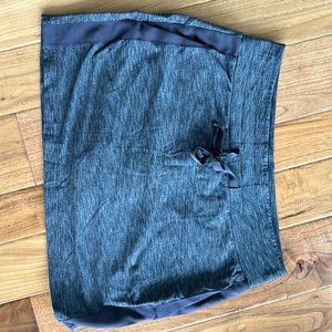 Athleta skort heathered gray